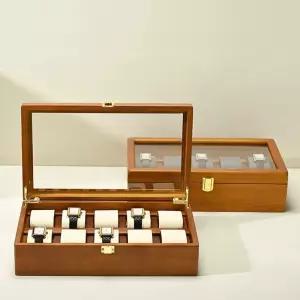 손목시계 보관함 원목 진열장 수납 정리 진열대 우드