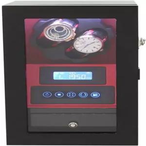 LSLYTQ 시계 와인더 자동 회전 박스 2+0 음소거 모터 내장 조명 B 필요