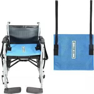 손잡이가 있는 원웨이 튜브형 슬라이드 시트 쿠션 - 휠체어 의자 또는 침대에서 노인/장애인을 위한 미끄럼