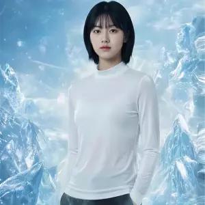 [파라고나] 여성 프리미엄 스포츠 이너웨어 쿨링 반폴라 티셔츠 WSM02