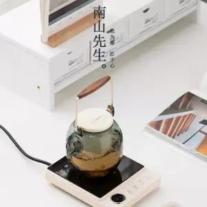 머그 유리잔 보온 워머 사무실 인덕션 전기 잔 컵 유리 세트