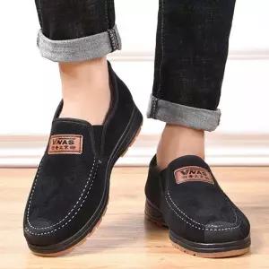 남성 퍼블로퍼 겨울 단화 로퍼 따듯한 캐주얼화 yYK1+7BVa