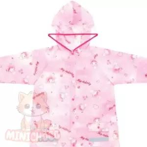 미니초코 여아우비 산리오 마이멜로디 레인코트 아동용