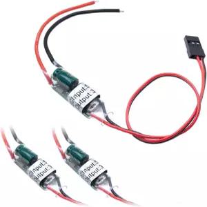 FPV 쿼드콥터 비행기 카메라 RC 서보를 위한 3PCS BEC 5V 3A UBEC 스텝다운 모듈 - 취미를 신뢰할 수 있는