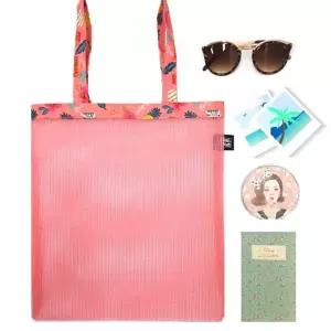 망사 비치백 목욕가방 숄더백 3종 ana2+7lPF