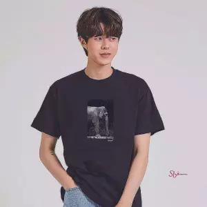 코끼리 포토 동물보호 반팔티 실사 elephant qrs563