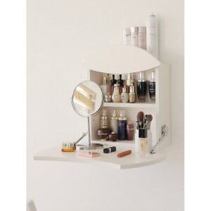 접이식 벽걸이 화장대 테이블 60CM 버치 벽면 설치미포함 책상 인테리어 60 DS GZ