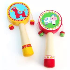 연주 악기 흔드는북 교구 음률영역 리듬 완구 장난감 EXd7+7nWH