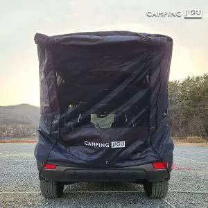 차박텐트 도킹 트렁크 SUV 카 중형 스텔스 캠핑지구 대형 카중형 폴대포함fgh376