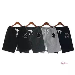 여성 B패치 팬츠 면 반바지 5부 트레이닝 밴딩 캐주얼 면반바지rst691