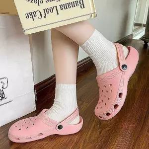 여성 여름 3컬러 고무 방수 뮬 아쿠아 발편한 슬리퍼 뮬발편한jkl302