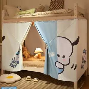 벙커텐트침대 2층침대 하우스 텐트 캐노피 고시원 커버 프라이버 신축성 암막