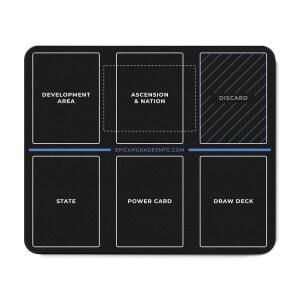 임페리움 호환 오거나이저 플레이매트 테이블탑 카드 게임 전략 덱 전용 매트