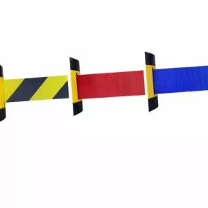 굿마인드 자석형 벽걸이 차단벨트 3Mx5cm 블루 벽걸이차단봉 미니차단봉