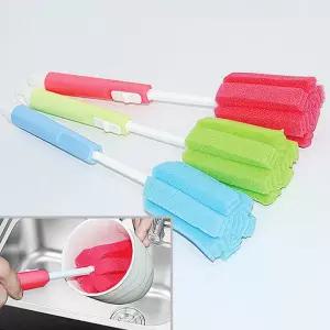 텀블러 브러쉬 보온병 길이조절 젖병 세척솔 물병 JPc1+4qlR