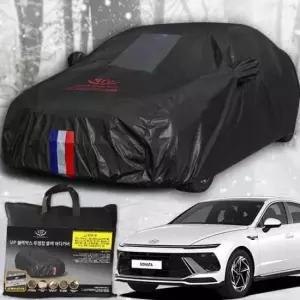자동차차양막 쏘나타 디엣지 블랙박스 자동차커버 성에방지 바디
