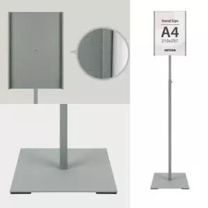 은색 메뉴판 스탠드꽂이 홀더 명함판 사각 A4거치대