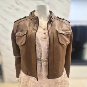 [미니멈]양가죽 라이더 자켓 M1AKLJ2800_ESC