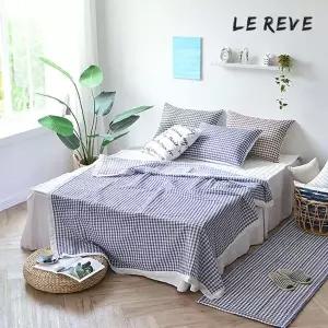 [NS홈쇼핑][르헤브] 쿨 깅엄체크 시어서커 홑이불 Q[35836543]
