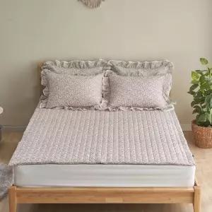 [르헤브] 플랑 광목 워싱 패드 겸 카페트 (SS/싱글)