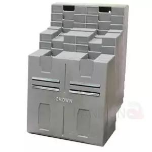 [문구/오피스] 출퇴근 관리 카드함 50인 출입기록 근태 체크기 출석 관리기