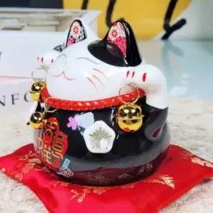 [문구/오피스] 저금통 복고 고양이 장식품 귀여운 저축 통