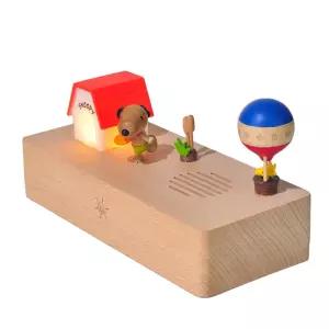 JEANCARD 스누피 블루투스 생일선물 스탠드 무드등 여자친구 스피커