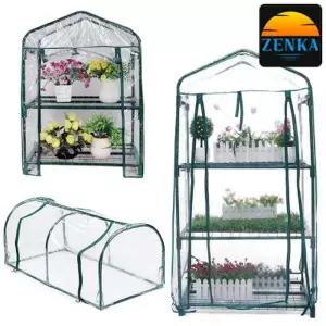 [텐바이텐]젠카 미니 비닐하우스 자재 온실장 셀프 조립식 베란다 텃밭 가정용