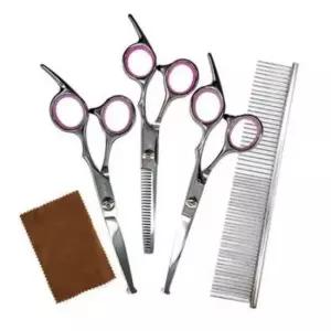 [반려] 애견 강아지 반려견 안전가위 반려동물 커브 가위 미용