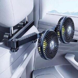 차량용 뒷자석 공급 헤드레스트 장치 선풍기 충전 듀얼 전원 베이직 C타입 USB
