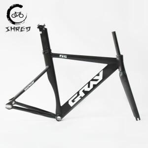 그레이 700c 6061-T6 알루미늄 고정 기어 프레임 탄소 포크 48/52/55cm 근육 센서 고퀄리티 Fixie 세트 시