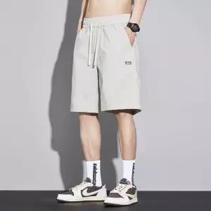 와유 남성 연두 여름 숏팬츠 얇은 쿨링 반바지 통기성 비치웨어 하의 5부 JEN2