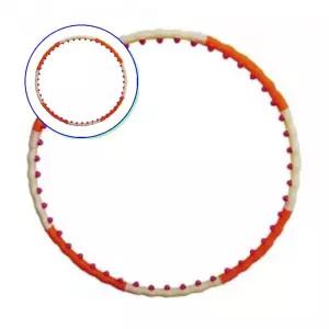 쌍문상회 지금 필요한 훌라후프뱃살빼기 S로즈 1.2kg 에어쿠션돌기 자석내장