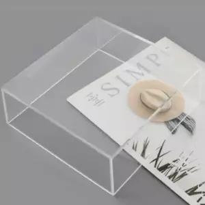 [JED] 수납함 진열용 정리박스 투명 박스 사각 아크릴