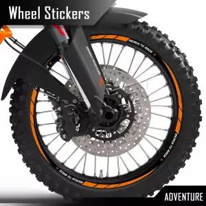 반사 오토바이 액세서리 휠 스티커 허브 데칼 림 테이프 KTM SUPER 1290 ADVENTURE Adv 790 890 990 1190 1