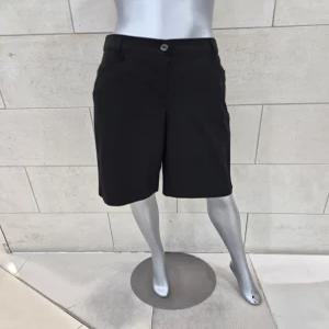 [크로커다일레이디]일자핏 뒤허리  반바지 팬츠CLFMPT001-BK_BP