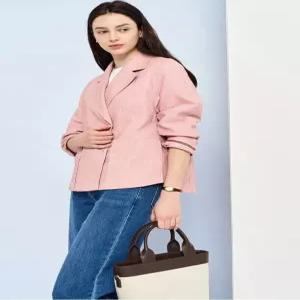 [더아이잗]헤링본 패치 포켓 재킷 IP4A0JK151_CC