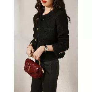 여자 가을 프렌치 라이트 쇼트코트 스몰 싱글 럭셔리 OP3