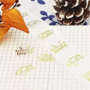 메리 크리스마스 스티커 C 크리스마스장식 산타스티커 ZIG1+6nVK