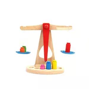 원목 양팔저울 교구 세트 밸런스 수학습 교구 균형 감각 수세기 숫자 수학
