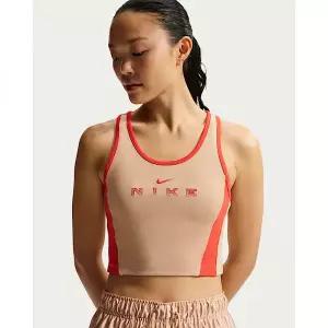 NIKE 나이키 스포츠웨어 여성 타이트 그래픽 탱크 탑 - 리넨라이트 크림슨 IF0553-286 1954181