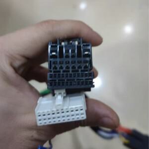 차량용 DSP 앰프 플러그 앤 플레이 케이블 특수 테일 라인 소켓 장안 오산 X7  CS75 UNI-T ISO 100