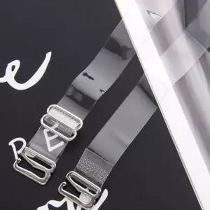 투명브라끈 1.2cm 어깨끈 패션브라끈 젤리 브래지어 dAZ5+7NoR