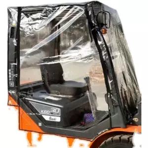 중장비 방수 커버 그늘막 비닐커버 지게차 방풍 단열