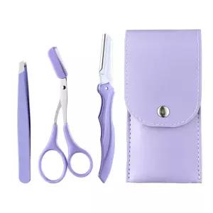 Ludia 눈썹 정리 칼 가위 핀셋 3종 세트 DDe5+4vPc