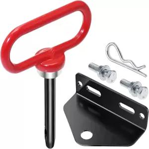 EilxMag 유니버설 헤비 듀티 제로 턴 잔디 깎는 트레일러 히치와 강력한 네오디뮴 마그네틱 핀 볼트