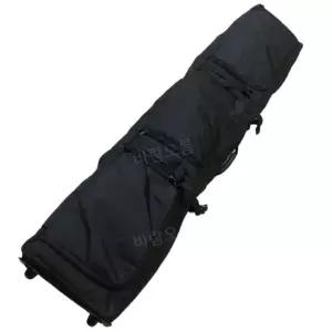 스노우보드 스노보드 블루 데크 블랙 가방 휠백 옐로우