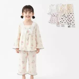 뮤즈 캐릭터 긴팔 상하세트 홈웨어 파자마 실내복 잠옷 데일리 라운지웨어