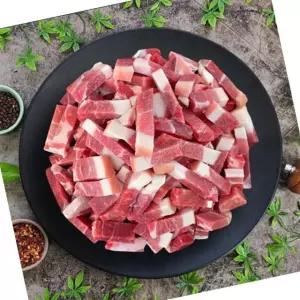 VGD 국내산 앞다리살 미전지 찌게 1.5mm 2kg 기둥모양