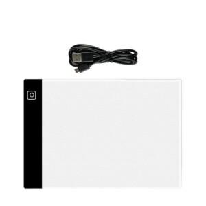 3단계 조광 LED 복사판 라이트 트레이싱 박스 A4/A5 패드 조절 가능 노트패드